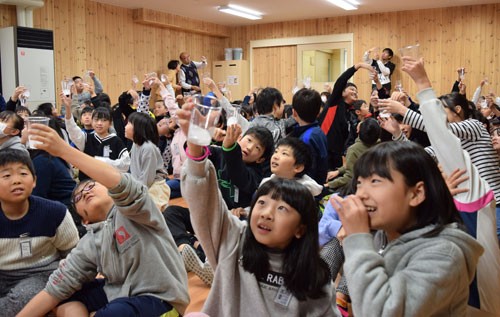 南極観測隊経験者が出前授業(2019-11-19)