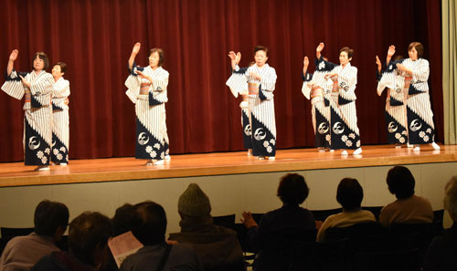 町総合文化祭で芸能発表(2019-11-22)