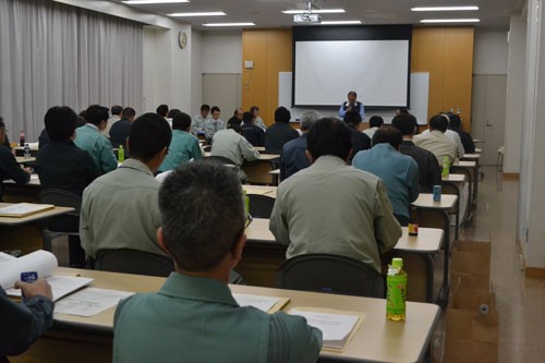 シーズンに備え 除雪安全大会(2019-11-17)