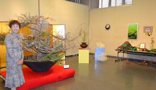 林一枝生け花展(2019-10-26)