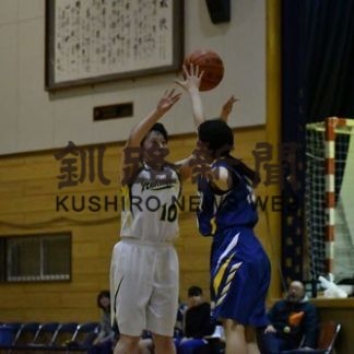 高校バスケ会長杯　男子釧江南V(2019-11-19)