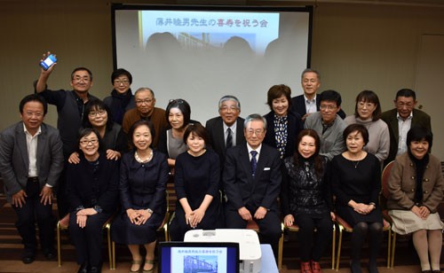 共栄中 薄井先生祝う会(2019-11-20)