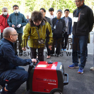 厳冬期停電想定した防災セミナー(2019-10-19)