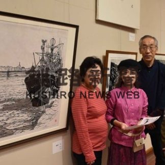 釧路版画協会　作品展(2019-10-24)