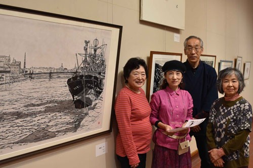 釧路版画協会 作品展(2019-10-24)