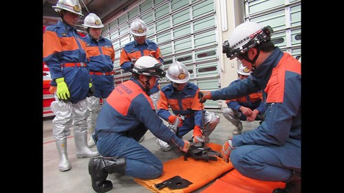 消防団機材運用訓練(2019-10-25)