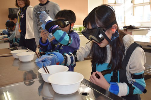 車椅子・高齢者疑似体験(2019-11-21)