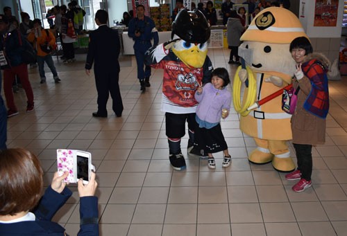 クレインズ 「消防デー」イベント参加(2019-10-27)