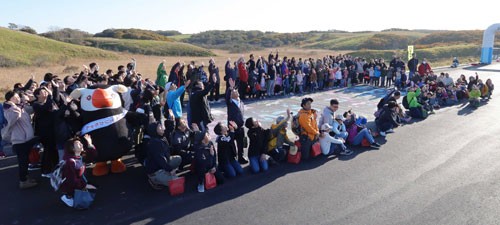 根室道路開通前のプレイベント(2019-10-24)