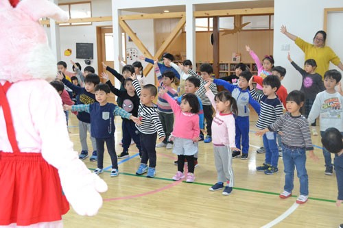 園児、交通安全教室(2019-11-13)