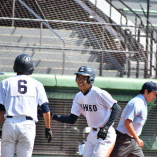 高校野球　釧根連合対厚岸翔洋高校野球(2019-09-11)