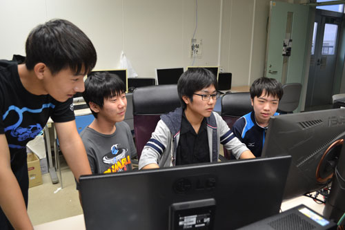 eスポーツ全国決勝大会へ 釧路高専チーム(2019-09-28)