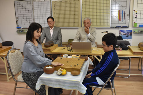 女流プロ棋士と小学生対局(2019-09-29)