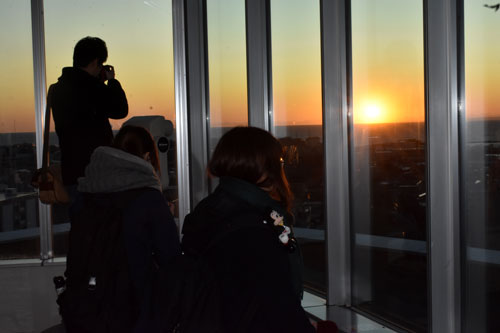 夕日マップ 観光客目線で 釧路夕焼けクラブ(2019-11-18)