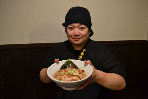 期間限定 背脂煽り焦がし醤油 拉麺・つけ麺穂澄(2019-09-27)