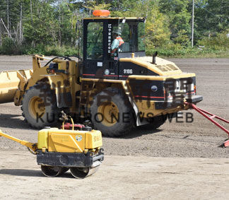 共進会場無償で整地　クニオカ工業　(2019-09-28)