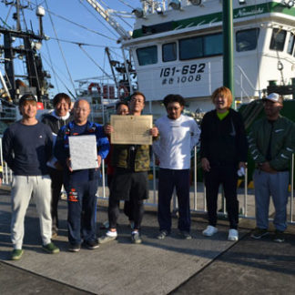 海中転落、女性を救助(2019-10-22)