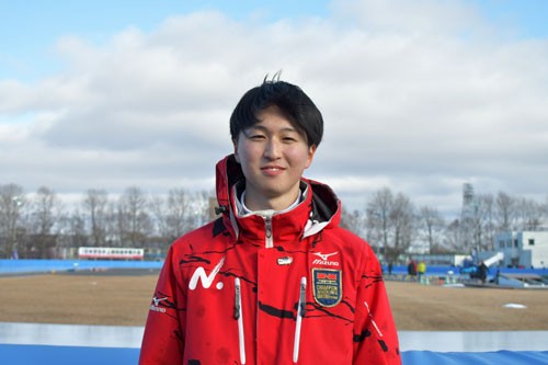 慣れ親しんだリンクで滑走 日大の榊原一輝選手(2020-01-08)