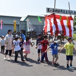 浴衣や法被で参加　星が浦地区(2019-08-28)