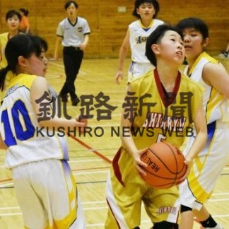 釧新杯中学バスケ、男女４強決まる(2020-01-27)