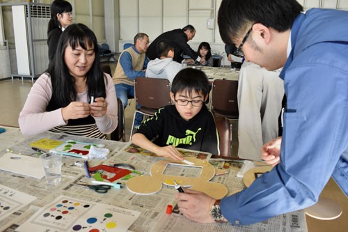 釧路で冬休み親子工作教室(2020-01-11)