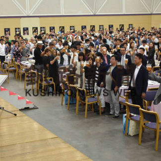 生ビールで喉潤す　サントリー愛好会(2019-08-21)