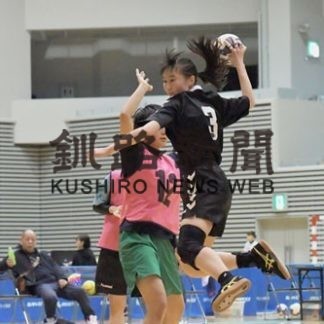 ハンドボール会長杯、湖陵クラブと釧商クラブ優勝(2020-01-06)