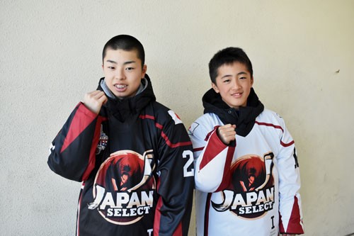 小学生の北原君、松田君、ホッケー世界大会へ(2020-01-27)