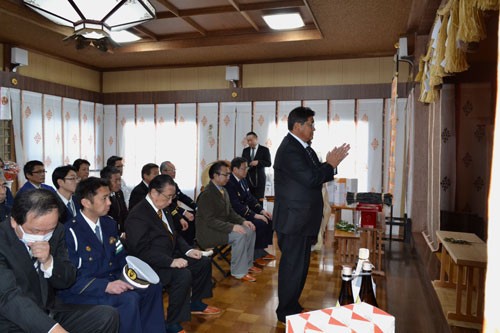 厚岸で交通安全祈願祭(2020-01-11)