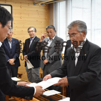 林活協議会　振興局に要望書(2019-08-22)