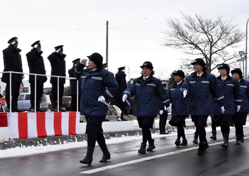 10年連続ゼロ誓う 根室で消防出初め式(2020-01-08)