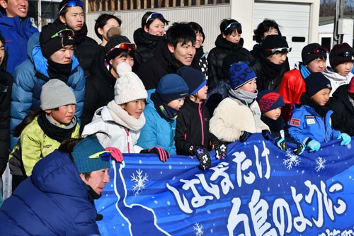 おかえり新濱選手 スケート少年団と交流(2020-01-08)