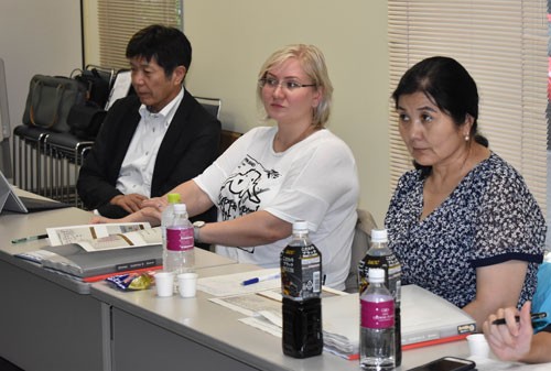 ロシア人医師 釧路で研修(2019-08-31)