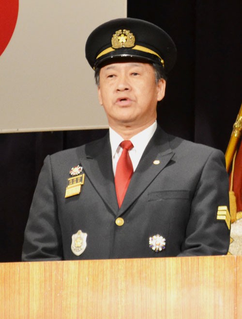 中標津で消防出初め式(2020-01-10)