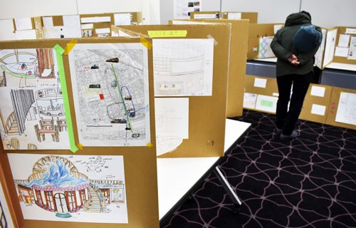 附属釧路中「美術の時間展」(2020-01-08)