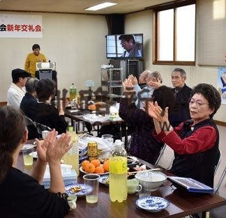 全員演歌など熱唱　桜ケ岡陸橋町内会(2020-01-08)