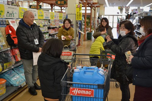 子育て世帯に防災力を グッズ買い物ツアー(2020-01-10)