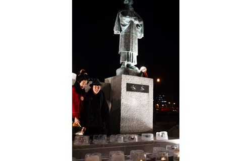 釧路で啄木・雪あかりイベント(2020-01-26)