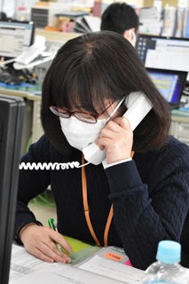 単身高齢者らに電話で新型肺炎予防啓発(2020-03-06)