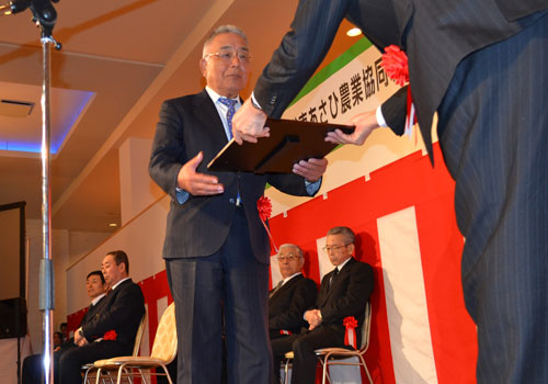 今後の酪農業発展祈念 道東あさひ農協合併10年祝う(2019-11-18)