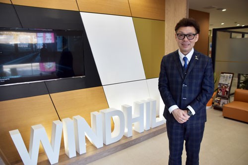 がんばってます ウインドヒル(2020-03-06)