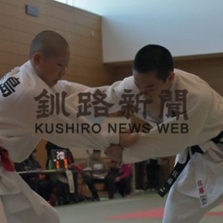 柔道釧路地区予選、白糠柔道少年団Ｖ(2020-01-20)