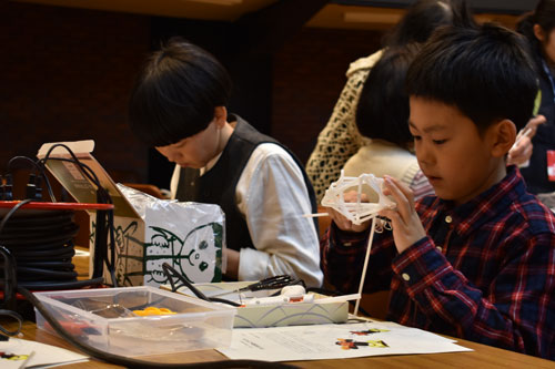ストローで蛍かごづくり(2019-05-03)