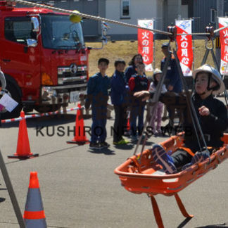 ゲームで模擬体験　消防キッズフェア(2019-05-09)