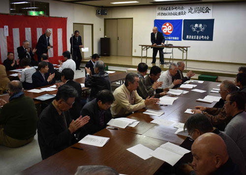 茅野公園まつり5月19日開催 興津地区連・社協の合同総会(2019-05-16)