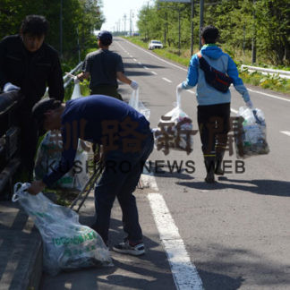 町民751人 町道きれいに(2019-06-06)