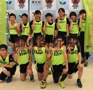 標茶陸上少年団、全道で活躍誓う　来月、札幌で小学生陸上(2019-06-19)