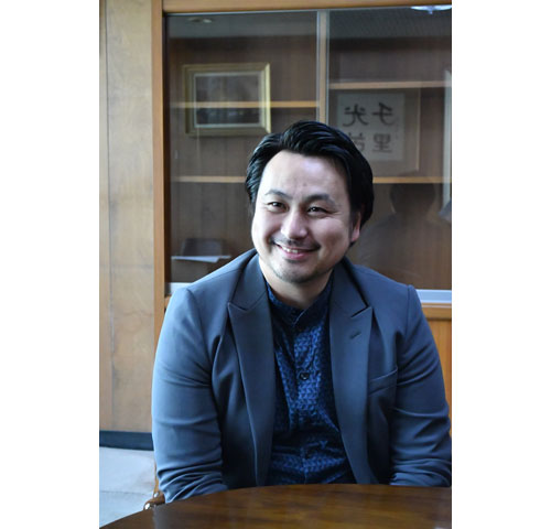 ひがし北海道クレインズ田中新代表来社(2019-05-21)