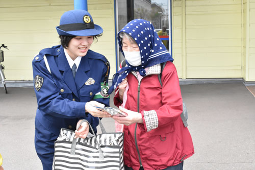 美原ショッピングセンター街頭啓発(2019-05-21)