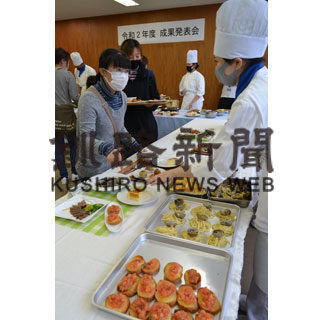 ３年間学んだ技術披露　翔洋高調理師コース成果発表会(2020-12-17)